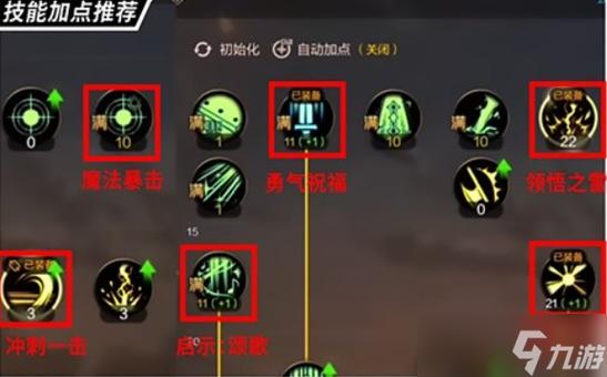 DNF里PK型圣骑士和刷图型圣骑士分别怎么加点