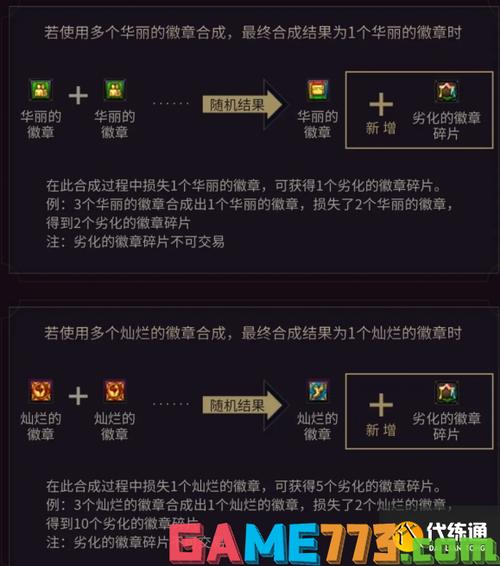 dnf徽章合成技巧
