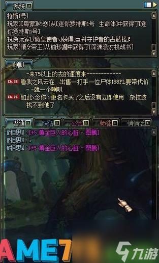 dnf怎么把装备发到聊天信息里