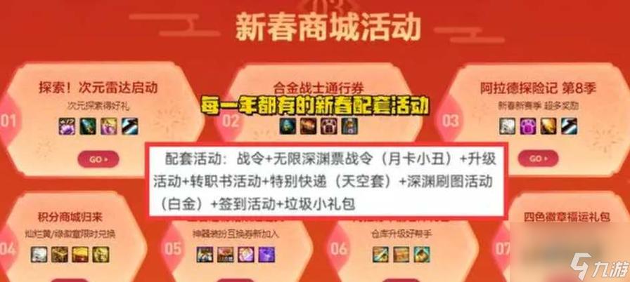 dnf2024春节活动一览
