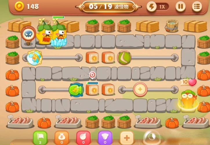 保卫萝卜3博物馆第22关攻略图解