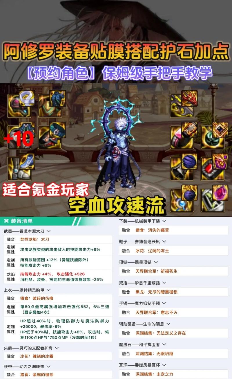 《DNF》男柔道110级最强毕业装备搭配攻略及护石推荐