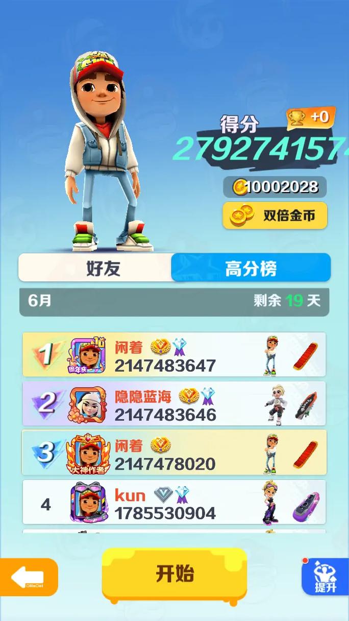 《地铁跑酷》等级提升攻略,畅快奔跑的进阶之路