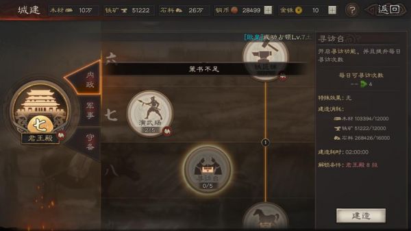 三国志战略版S4开荒攻略