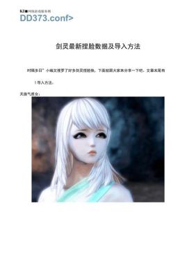 剑灵数据图怎么导入