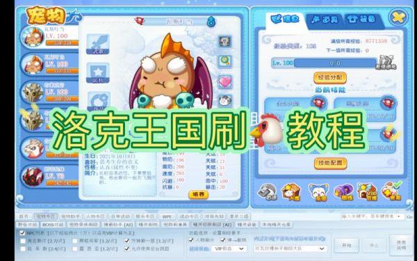 怎么让洛克王国宠物等级一下升到100级?