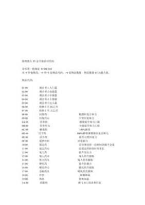 怪物猎人p3金手指代码怎么用-金手指代码使用方法