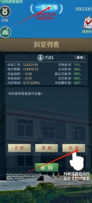 我是院长手游医生数量攻略