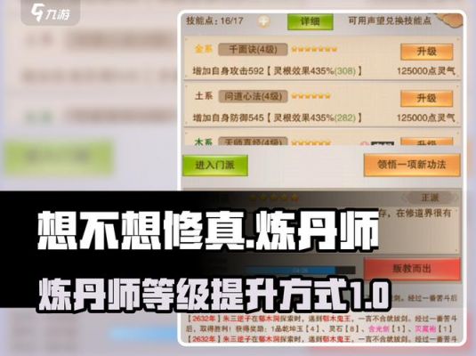 想不想修真怎么成为一品炼丹师