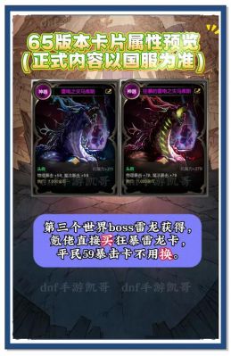 DNF力量卡片大全:提升角色战力必备指南