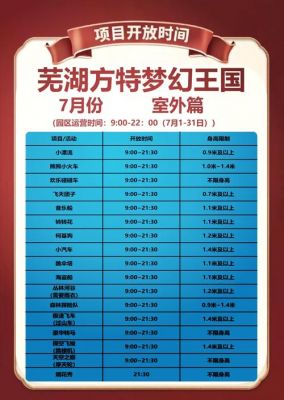 株洲方特梦幻王国攻略路线图