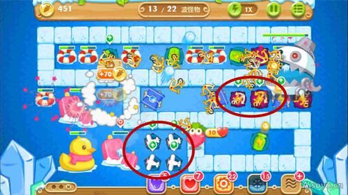 保卫萝卜2第50关攻略