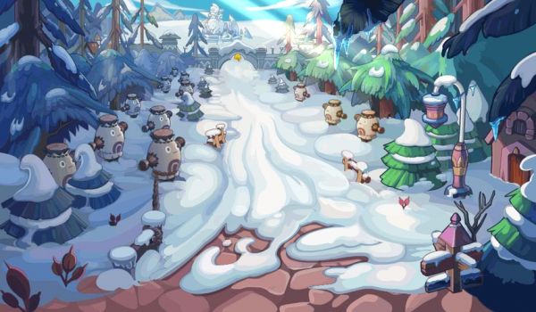 洛克王国枫雪镇在哪