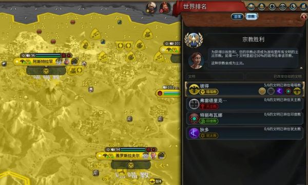文明6全成就白金之路(1)神难度情景游戏:黑死病